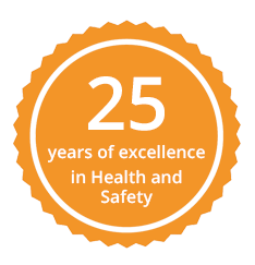 25 years experience badge